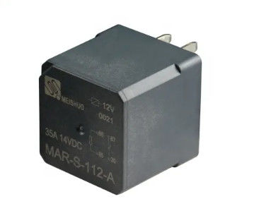 मीशुओ MAR-S-112-A 40a 12v 4 पिन ऑटोमोटिव रिले माइक्रो इलेक्ट्रोमैग्नेटिक शुगर क्यूब